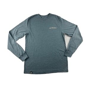 Ski The East Long Sleeve T-Shirt Unisex S‎ Blue Born From Ice Snowboard Ski